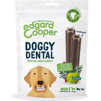 Produktbild von Edgard & Cooper Zahnpflege-Snack für Hunde Apfel Eukalyptus Vegan 4x240g