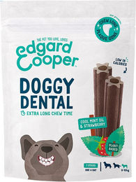 Edgard & Cooper Zahnpflege-Snack für Hunde Medium Vegan ohne tierisches Protein 160g – Bild 1 von 6