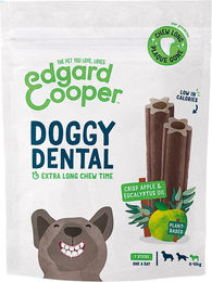 Edgard & Cooper Zahnpflege-Snack für Hunde mit Apfel und Eukalyptus Vegan Getreidefrei Glutenfrei 120 g – Bild 1 von 3