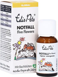 Edis Pets Five Flowers Bio Bachblüten Notfall-Globuli zur Beruhigung für Tiere – Bild 1 von 2