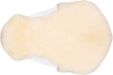 Produktbild von Edix Baumlose Reitsitzdecke aus Merino-Wolle in Beige Größe S