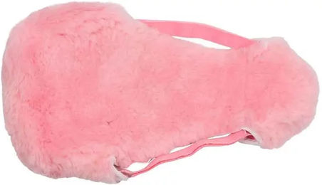 Produktbild von Edix Baumlose Reitsitzdecke aus Merino-Wolle in Rosa Größe M