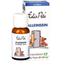 Produktbild von EDIX Bio Bachblüten Globuli Alleinsein zur Beruhigung für Hunde aller Altersstufen und Größen