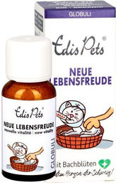 EDIX Bio Bachblüten Globuli Neue Lebensfreude zur Beruhigung und Rekonvaleszenz für Katzen aller Altersstufen – Bild 1 von 3