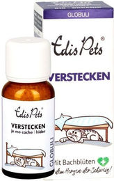 EDIX Bio Bachblüten Verstecken Globuli zur Beruhigung für Katzen 20g – Bild 1 von 2