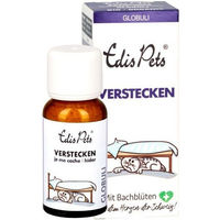 Produktbild von EDIX Bio Bachblüten Verstecken Globuli zur Beruhigung für Katzen 20g