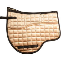 Produktbild von Edix Dressur Schabracke aus Velours in Beige Größe XS