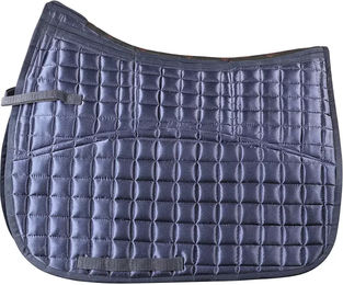 Produktbild von Edix Dressur Schabracke Polymix mit 8 Taschen aus Filz Blau Größe M