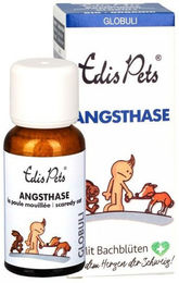 EDIX Edis Pets Angsthase Bio Bachblüten Globuli zur Beruhigung für Hunde – Bild 1 von 3