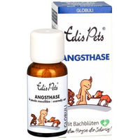 Produktbild von EDIX Edis Pets Angsthase Bio Bachblüten Globuli zur Beruhigung für Hunde