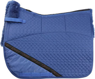 Produktbild von Edix Merino Dressur Schabracke mit 8 Taschen in Blau Größe M