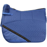 Produktbild von Edix Merino Dressur Schabracke mit 8 Taschen in Blau Größe M