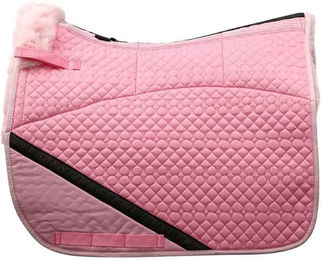 Produktbild von Edix Merino Dressur Schabracke mit 8 Taschen in Rosa Größe S