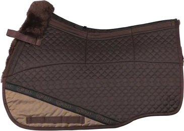 Produktbild von Edix Merino-Satteldecke für Pferde mit 8 Taschen in Wolle Größe M