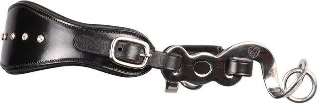 Produktbild von Edix Saddles Adore Reithalfter für Pferde aus Leder in Schwarz XFull