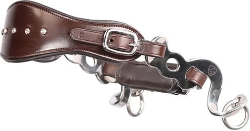 Produktbild von Edix Saddles Adore Reithalfter für Ponys aus Leder in Braun