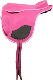 Produktbild von Edix Saddles Amazone Roher Reitteppich für Pferde aus Leder in Rosa Größe XS