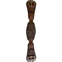 Produktbild von Edix Saddles Anatomic Westerngurt für Pferde aus Leder in Braun