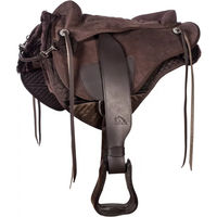 Produktbild von Edix Saddles Broncho BBP Reitteppich aus Leder für Pferde Braun XS