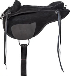 Produktbild von Edix Saddles Broncho BBP Reitteppich aus Leder für Pferde Schwarz XS