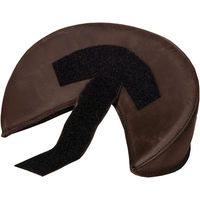 Produktbild von Edix Saddles Cantle Nubuck Klettverschluss-Rückenstütze aus Leder