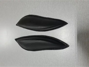 Produktbild von Edix Saddles Courville Sattelstütze aus Leder in Schwarz