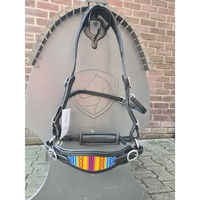 Produktbild von Edix Saddles ED4-Brightstar Zaumzeug aus Leder für Pferde in Schwarz oder Bunt Größe M