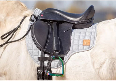 Edix Saddles Elore Mixter Sattel aus Leder für Kinderponys in Schwarz – Bild 1 von 1