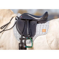 Produktbild von Edix Saddles Elore Mixter Sattel aus Leder für Kinderponys in Schwarz