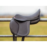 Produktbild von Edix Saddles Emir GP 14 Gemischter Pferdesattel aus Leder in Schwarz