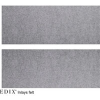 Produktbild von Edix Saddles Inlays Filzeinsatz 2er Pack