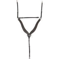Produktbild von Edix Saddles Jagdhalsband für Pferde aus Leder in Schwarz oder Braun Größe M/L