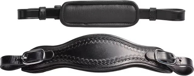 Produktbild von Edix Saddles Jazz Reithalfter aus Leder für Ponys in Schwarz