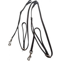 Produktbild von Edix Saddles Lederzügel für Pferde Kind English Schwarz