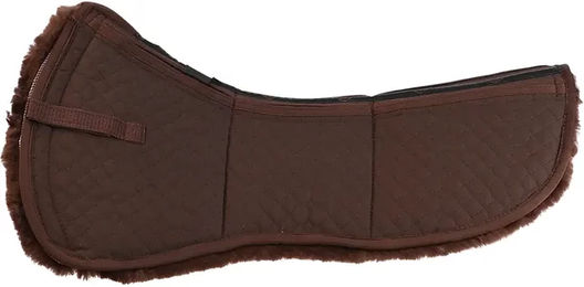 Produktbild von Edix Saddles Merino-Pferdedämpfer mit 8 Taschen in Braun Größe XS