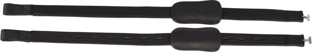 Edix Saddles Mono Loop Steigbügelriemen aus Leder und Edelstahl in Schwarz – Bild 1 von 1