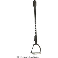 Produktbild von Edix Saddles Mono Steigbügelriemen aus Leder Schwarz 80 cm
