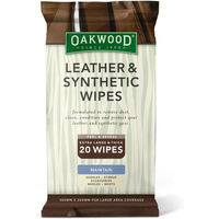 Produktbild von Edix Saddles Oakwood Reinigungstücher für Leder und Synthetik in Weiß und Beige