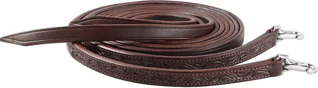 Produktbild von Edix Saddles Pferde Zügel aus Leder in Braun