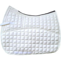 Produktbild von Edix Saddles Polymix Dressur Schabracke aus Filz mit 8 Taschen Weiß Größe S