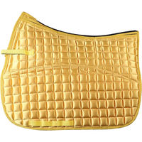 Produktbild von Edix Saddles Polymix Dressur Schabracke mit 8 Taschen in Gelb Gold Größe M