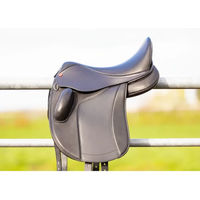 Produktbild von Edix Saddles Princess Leder-Mixsattel für Kinderponys in Schwarz