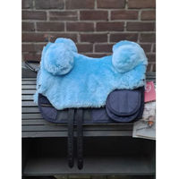Produktbild von Edix Saddles Roher Reitteppich aus Wolle für Pferde Blau XS