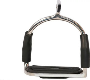 Produktbild von Edix Saddles RVS Steigbügel aus Edelstahl in Silber oder Schwarz