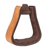 Produktbild von Edix Saddles Santos Westernsteigbügel aus Holz in Beige oder Braun