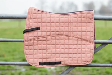 Produktbild von Edix Saddles Satteldecke DR Aqua für Pferde in Rosa Größe S aus Filz