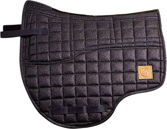 Produktbild von Edix Saddles Satteldecke für Kinder Pferd mit Glitter in Blau oder Schwarz