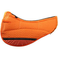 Produktbild von Edix Saddles Satteldecke für Pferde aus Wolle in Orange Größe M/L