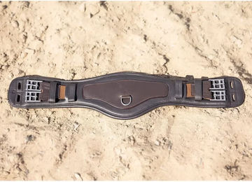 Produktbild von Edix Saddles Sattelgurt aus Leder in Braun