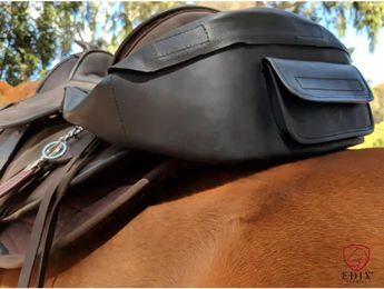 Edix Saddles Satteltasche Taro aus Nubukleder – Bild 1 von 1
